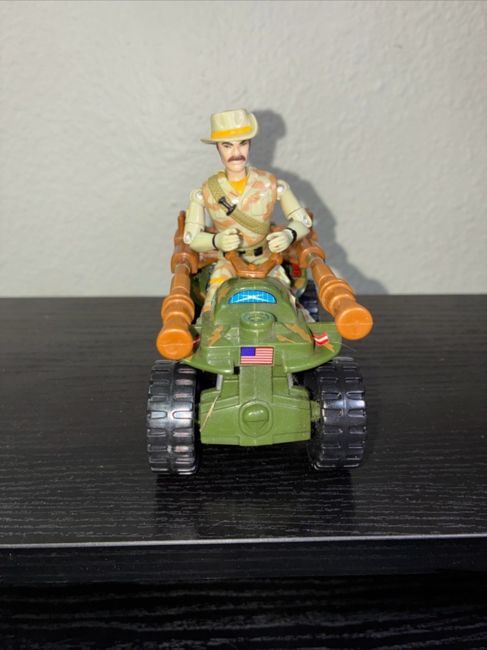 LANARD THE CORPS DUNE BUGGY ATV VEHICLE & BOOMERANG BILLIE
LOOSE VINTAGE